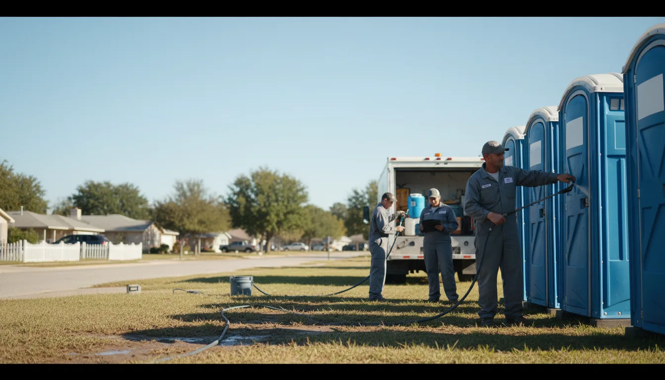 Long-Term Portable Toilet Rental in Mississippi near me